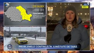 VIDEO - Problemele continuă &icirc;n jumătate de țară. Cum va fi vremea &icirc;n următoarea perioadă/ Avertizările meteorologilor