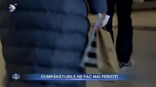 VIDEO - Cumpărăturile ne fac mai fericiți. Este părerea celor care fac shopping impulsiv &icirc;n perioada reducerilor
