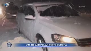VIDEO - Val de aer polar peste Europa/ Sudul Norvegiei, paralizat de nămeți/ Regatul Unit se pregătește de o furtună de zăpadă și ploaie înghețată
