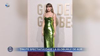 VIDEO - Ținute spectaculoase la Globurile de Aur 2024. Margot Robbie, Jennifer Lopez și Natalie Portman au ales printre cele mai extravagante outfituri