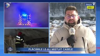 VIDEO - Flăcările le-au mistuit casele. Mai multe locuințe din Argeș s-au făcut scrum