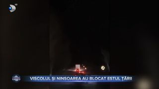 VIDEO - &bdquo;Surprinși&rdquo; de iarnă, blocați &icirc;n trafic. Iașiul, cel mai afectat oraș &icirc;n urma ninsorilor ne&icirc;ncetate