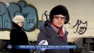 VIDEO - Ger, întârzieri ale trenurilor și nervi întinși la maxim! Călătorii au fost nevoiți să aștepte în frig, în Gara de Nord