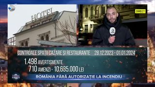 VIDEO - Controale efectuate după incendiul de la hostelul din Capitală. Clădirea nu avea autorizație de securitate la incendiu