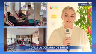 VIDEO- Coadă la donarea de sânge. Valoarea noilor tichete de care beneficiază donatorii este de 280 de lei