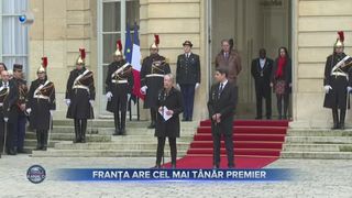 VIDEO- Franța are cel mai t&acirc;năr premier. Gabriel Attal are 34 de ani și face parte din comunitatea LGBT