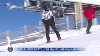 VIDEO - Prețuri mari pentru o vacanță la Sinaia. Mulți rom&acirc;ni preferă să meargă la schi &icirc;n Austria