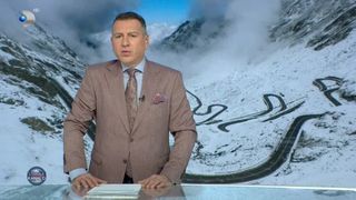 VIDEO- Transalpina, regat de gheață. Imagini senzaționale de pe Drumul Regelui