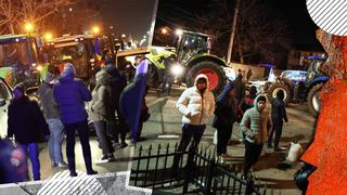 VIDEO - Protestele fermierilor și transportatorilor continuă vineri. Aceștia amenință că vor bloca centura Capitalei cu sute de utilaje și camioane. Poliția, în alertă