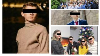 Lacrimi elev militar mort