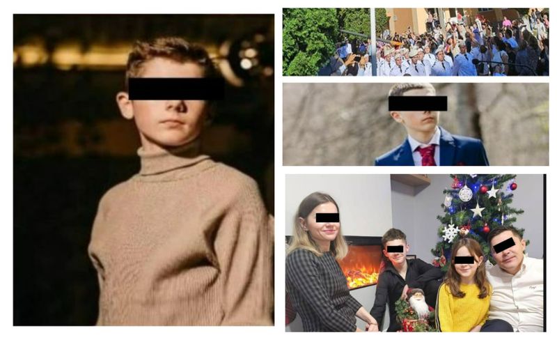 Lacrimi elev militar mort