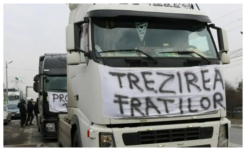 Protest transportatori