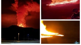 VIDEO: Un vulcan a erupt în apropiere de Reykjavik. Autoritățile au declarat stare de urgență, din cauza pericolului care amenință locuințele oamenilor