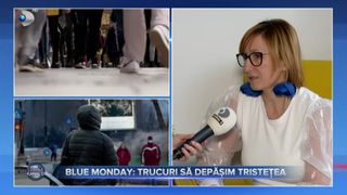 VIDEO- 15 Ianuarie, cea mai tristă zi din an. De Blue Monday, oamenii se simt mai deprimați, fără chef de muncă și cu o energie scăzută