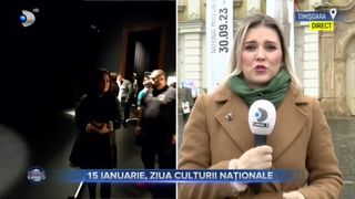 VIDEO- 15 Ianuarie, Ziua Culturii Naționale. La Timișoara are loc un maraton cultural &icirc;n cadrul expoziției &ldquo;Br&acirc;ncuși&rdquo;