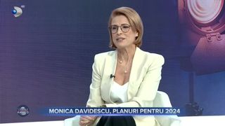 VIDEO- Monica Davidescu, planuri pentru 2024. Actrița are o carieră de invidiat și o familie superbă