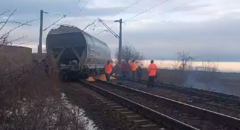 tren deraait craiova