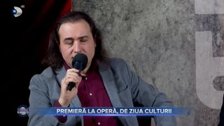 VIDEO- Premieră îndelung așteptată la operă, de Ziua Culturii. Spectacolul „Oedipe” a creat magie