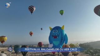 VIDEO- Festivalul baloanelor cu aer cald. Prețul pentru o asemenea experiență unică este de sute de dolari