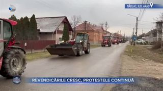 VIDEO - Revendincările cresc, protestele continuă. Fermierii și transportatorii, tot în stradă după o săptămână de proteste