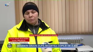 VIDEO - Acuzații grave după moartea copilei de 4 ani care a căzut din pat. Rudele acuză asistenta maternală de violență asupra fetiței