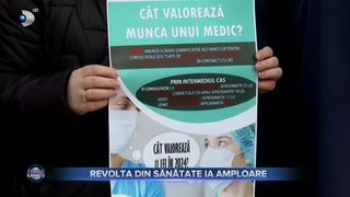 VIDEO - Revolta din Sănătate ia amploare. Medicii de familie au ieșit &icirc;n stradă și amenință cu greva