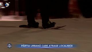 VIDEO - La schi după orele de muncă. La Cluj, localnicii vin să schieze în fiecare după-amiază