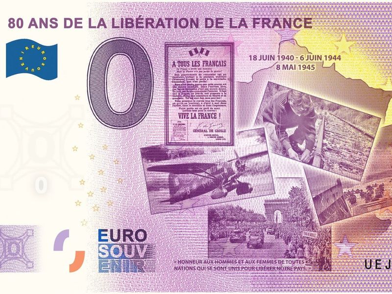Bancnota de zero euro din Franța, 2024