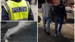 politia barbat arestat de politisti probe criminalisti