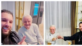 VIDEO: Tzancă Uraganul l-a invitat pe Irinel Columbeanu la el acasă , după ce l-a criticat aspru. Ce melodie i-a dedicat fostului afacerist