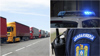 Traficul prin Vama Siret, reluat.  Numărul TIR-urilor care aşteaptă să intre &icirc;n Rom&acirc;nia este foarte mare