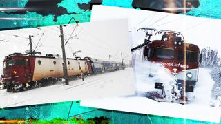VIDEO- Ninsorile și viscolul au afectat traficul feroviar! Lista trenurilor care înregistrează întârzieri!
