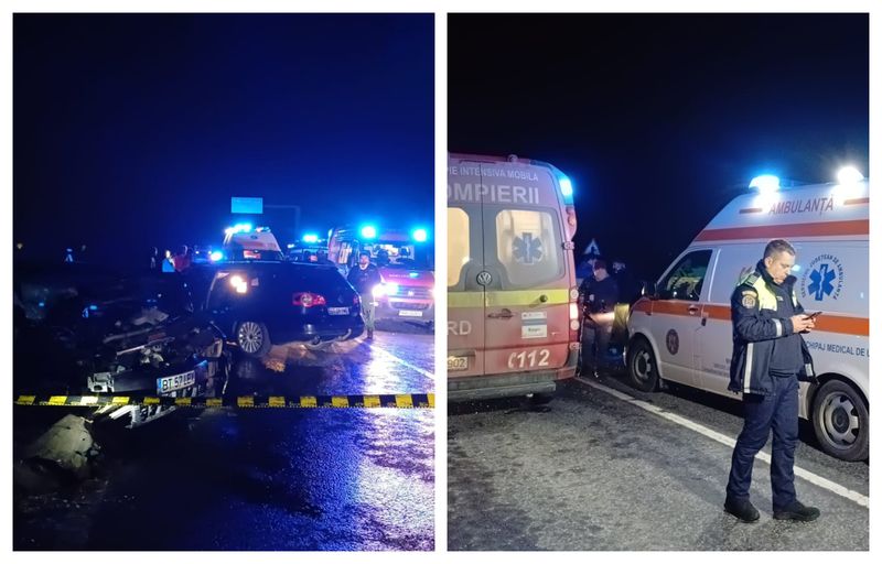 Andra moartă accident Botoșani