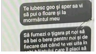 Mesaje telefon elev sinucidere Bacău