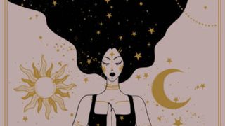 fata care meditează