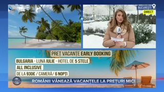 VIDEO- Românii vânează vacanțele la prețuri mici. În această lună, tarifele sunt chiar și la jumătate de preț