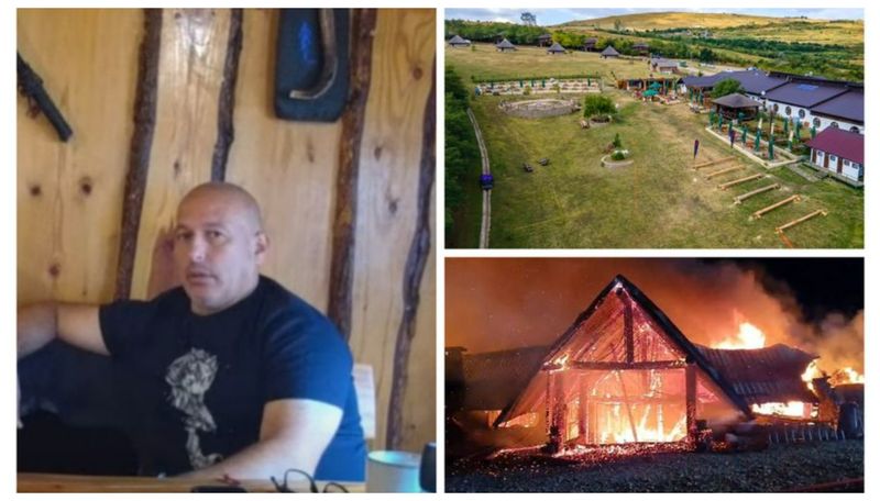 Vinovat incendiu Ferma Dacilor