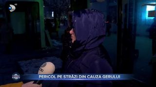 VIDEO- Pericol pe străzi din cauza gerului. Bucureștenii au &icirc;ndurat una dintre cele mai geroase dimineți