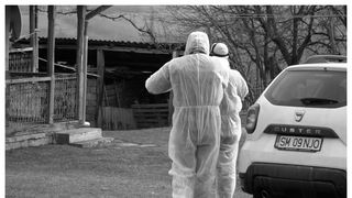 Moarte suspectă în Satu Mare. Un bătrân a fost găsit fără suflare în curtea casei: ”Lumea s-a încuiat în casă, de frică"