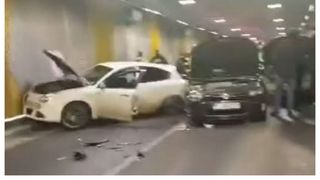 Carambol pasajul Unirii