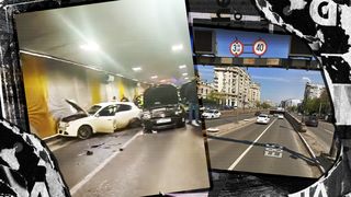 VIDEO: Carambol &icirc;n Pasajul Unirii! Traficul a fost blocat după ce un bărbat a făcut accident și un alt șofer s-a oprit să vadă ce s-a &icirc;nt&acirc;mplat