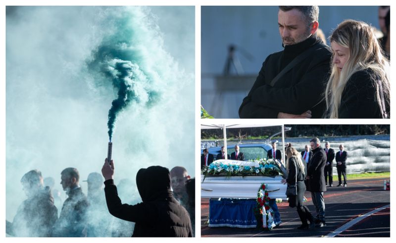 Alex împușcat Roma înmormântare