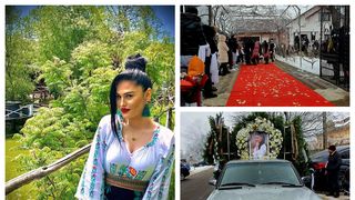 Artistă muzică populară moartă