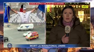 VIDEO- A murit la maratonul Unirii, de la Focșani. Bărbatul s-a prăbușit la pământ la scurt timp după ce  a început traseul