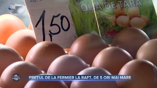 VIDEO- Prețul de la fermier la raft, de 5 ori mai mare. Fermier:  "Trece prin cel puțin 4 m&acirc;ini și fiecare &icirc;și adaugă c&acirc;te ceva"