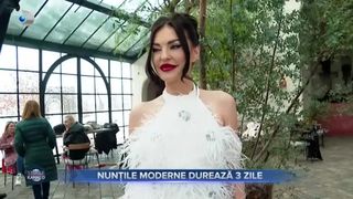 VIDEO- Nunțile moderne durează 3 zile și 3 nopți. Ce detalii trebuie să ai &icirc;n vedere &icirc;n organizarea nunții,&icirc;n acest an?