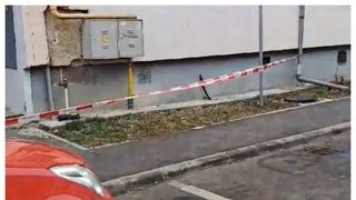 Copil căzut etaj Sibiu