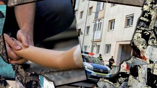 Filmul tragediei din Sibiu, unde un copil de trei ani a căzut de la etaj, în timp ce mama lui era la magazin. Vecinii sunt în stare de șoc: ”Mama copilașului plângea”