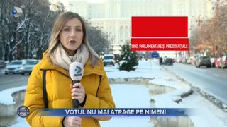 VIDEO- Votul nu mai atrage pe nimeni. Apetitul cetățenilor pentru urne a scăzut la cele mai mici cote din istorie