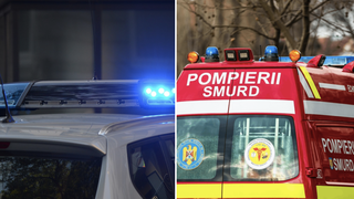 O tânără de 17 ani din Neamţ a fost transportată la spital, după ce a căzut de al etajul al doilea al unui internat.